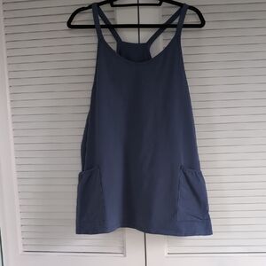 Women's Blue Hot Shot Mini Dress With Shorts